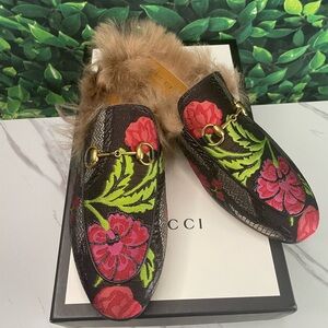 GUCCI SHOES 100% AUTHENTIC GUCCI SHOES GUCCI PRINCETOWN MULES